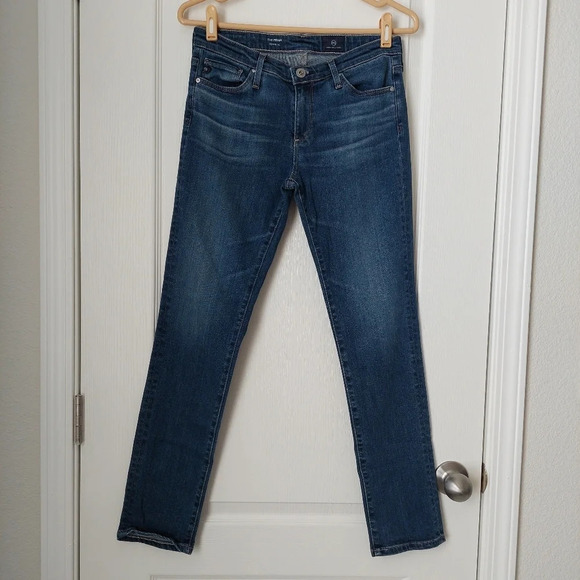 AG Adriano Goldschmied The Prima Cigarette Leg Jeans Size 25R - Picture 1 of 10